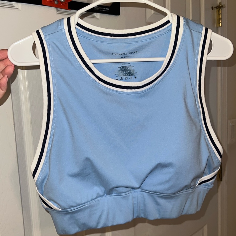 Sincerely Jules sports bra top size xl